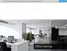 Tablet Screenshot of cleansweepny.com